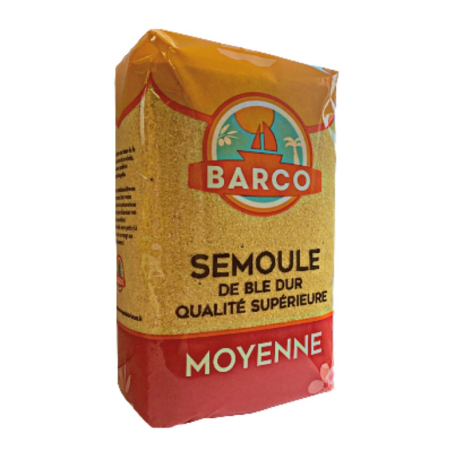Semoule de blé dur Extra-Fine BARCO 1kg - DCA Distribution